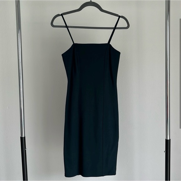 Forever 21 Forest Green Bodycon Dress Size S - Picture 3 of 3